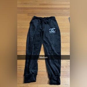 Chanel Black Joggers